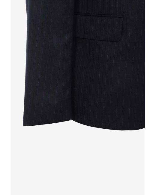 Paul Smith Blue Single-Breasted Wool Suit for men