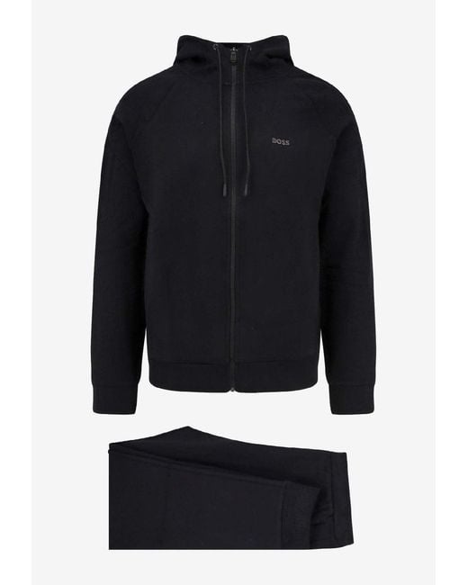 Boss Blue Logo Track Suit for men