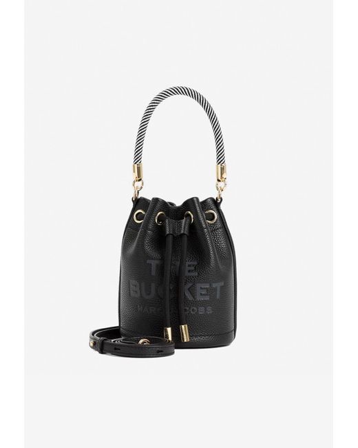 Marc Jacobs Mini Leather Bucket Bag in Black Lyst