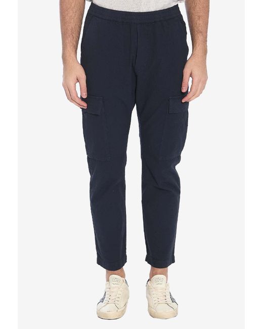 Barena Blue Tagio Arela Logo Track Pants for men