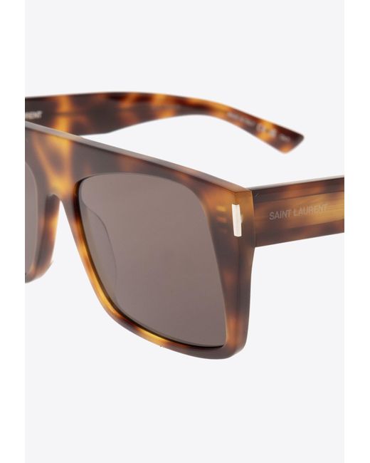 Saint Laurent Brown Sl M136 Sunglasses