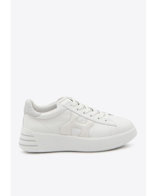 Hogan White Rebel Sneakers