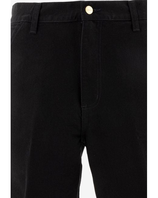 Carhartt Black Single Knee Bermuda Shorts for men
