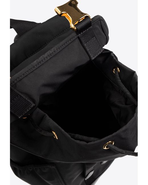Tom Ford Logo Patch Backpack in Black for Men | Lyst