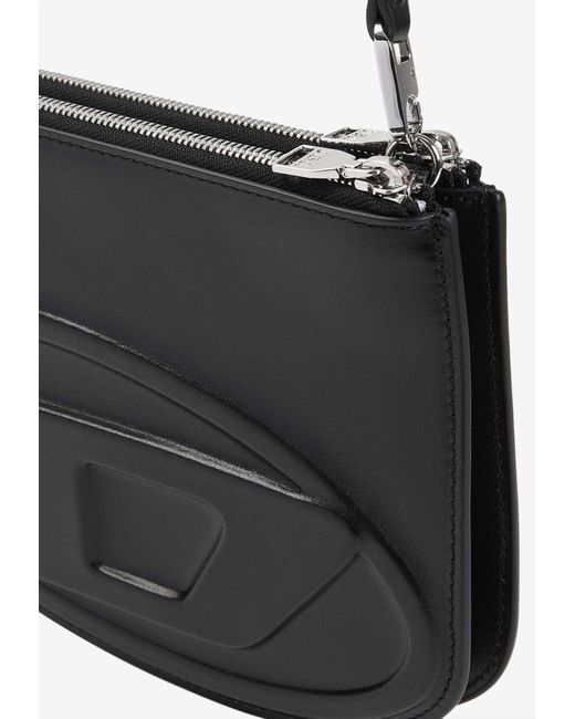 DIESEL Black Mini 1Dr Twin Shoulder Bag