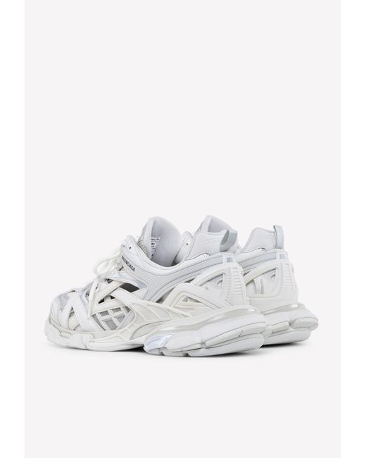 balenciaga track 2 silver