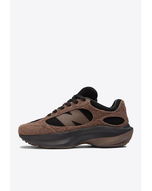 New Balance Brown Wrpd Runner Sneakers