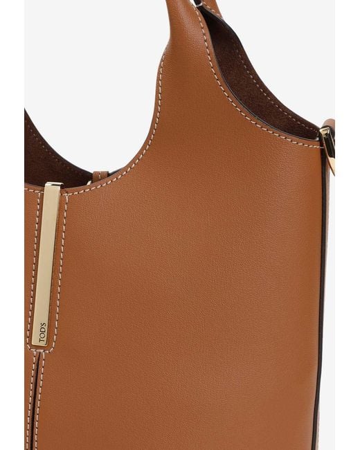 Tod's Brown Mini Shoulder Bag
