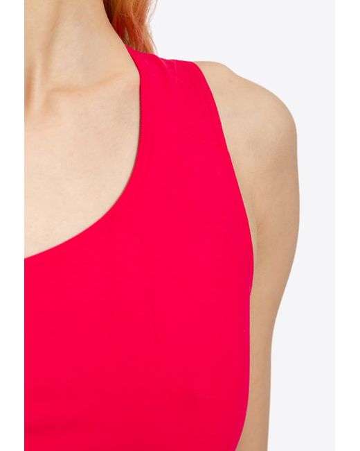 Eres Pink Symbole One-Shoulder Bikini Top