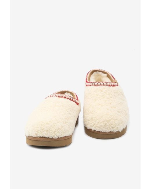 Ugg Natural Tasman Maxi Curly Slippers