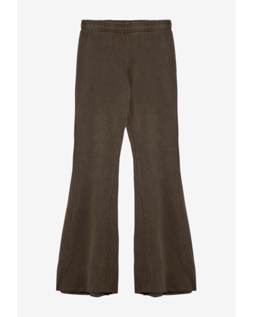 Entire studios Brown Flared Track Pants
