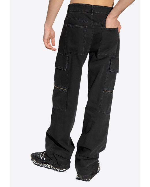 1017 ALYX 9SM Black Essential Cargo Pants for men