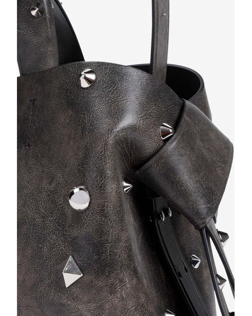 Acne Black Midi Musubi Tote Bag for men