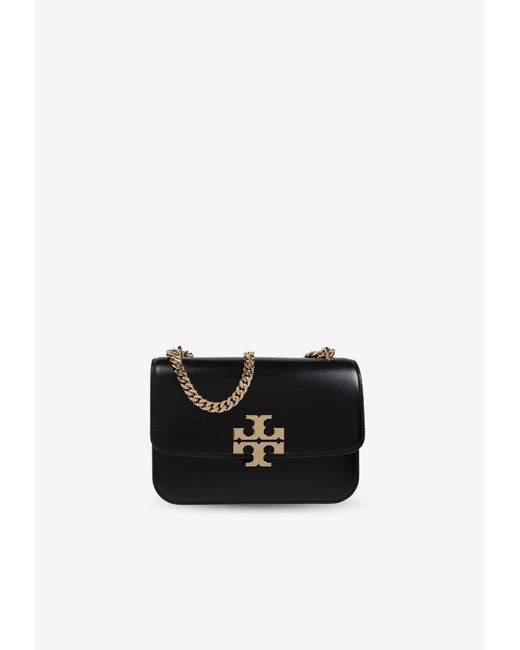 Tory Burch Black Small Eleanor Leather Crossbody Bag
