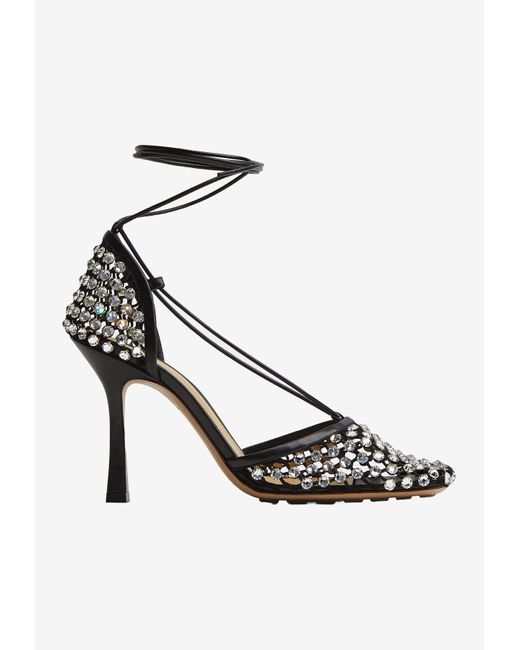 bottega veneta stretch mesh sandals