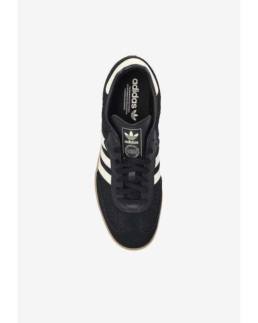 Adidas Originals Black Sports Shoes Samba Og for men