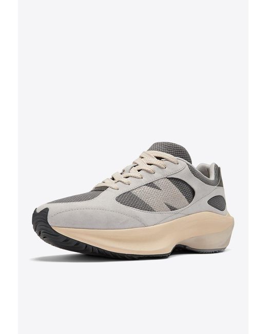 New Balance Gray Wrpd Runner Sneakers
