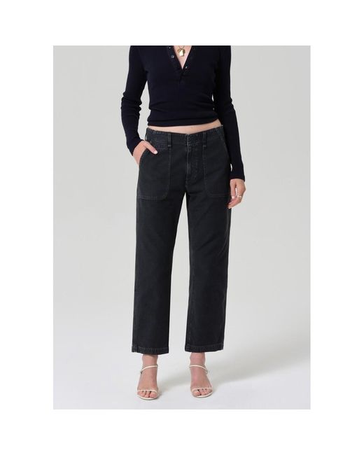 Citizens of Humanity Black Winslow Utility Trouser