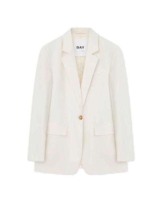Day Birger et Mikkelsen White Elton Blazer
