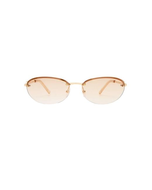Le Specs Natural Slinky Sunglasses
