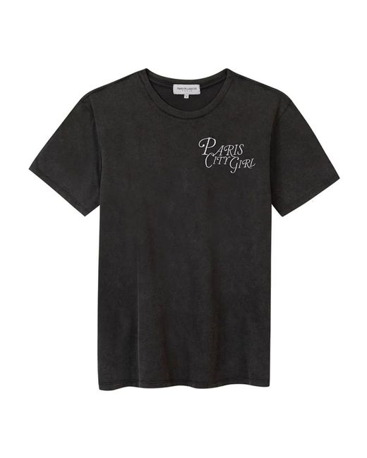 Maison Labiche Black Paris City T-shirt