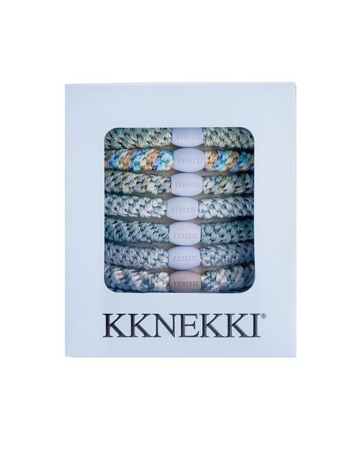 KKNEKKI Blue Hair Bundle 8 Pack