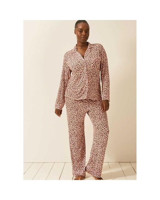 Stripe & Stare Natural Pyjama Set