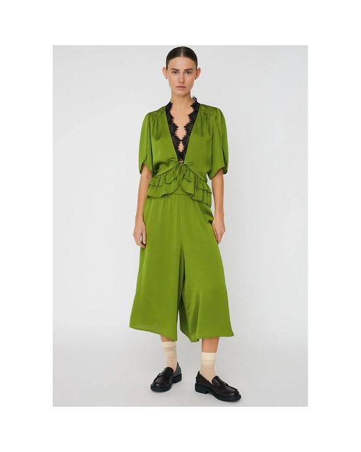 Stella Nova Green Delicate Tieband Blouse