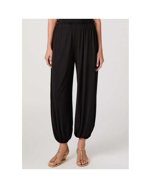 PAIGE Black Marcine Harem Pant