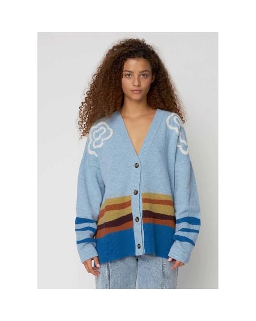 Stella Nova Blue Elements Wool Cardigan