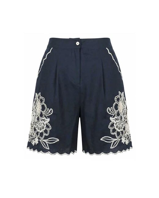 Nooki Design Blue Petra Shorts