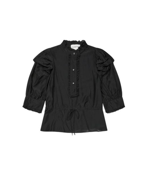 Munthe Black Vastu Blouse