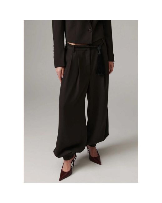 Day Birger et Mikkelsen Black Oda Harem Trousers
