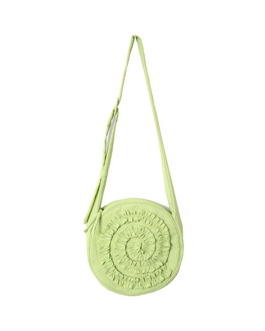 Damson Madder Green Rae Circle Swirl Bag