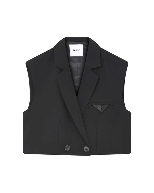 Day Birger et Mikkelsen Black Marnie Waistcoat