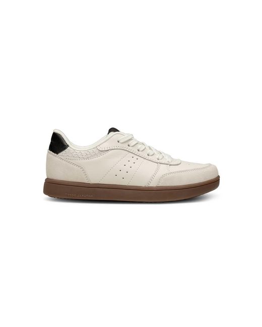 Woden White Bjork Mix Trainers