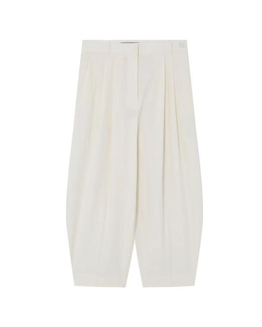 Day Birger et Mikkelsen White Enora Barrel Leg Trousers