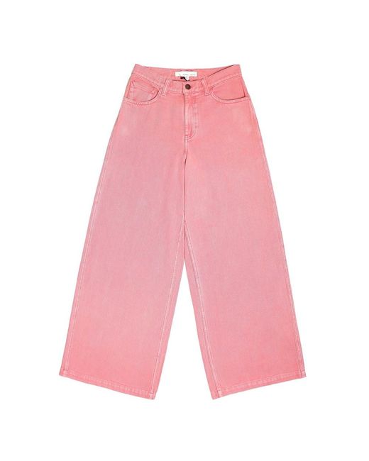 seventy + mochi Pink Dear Bay Organic Cotton Jeans