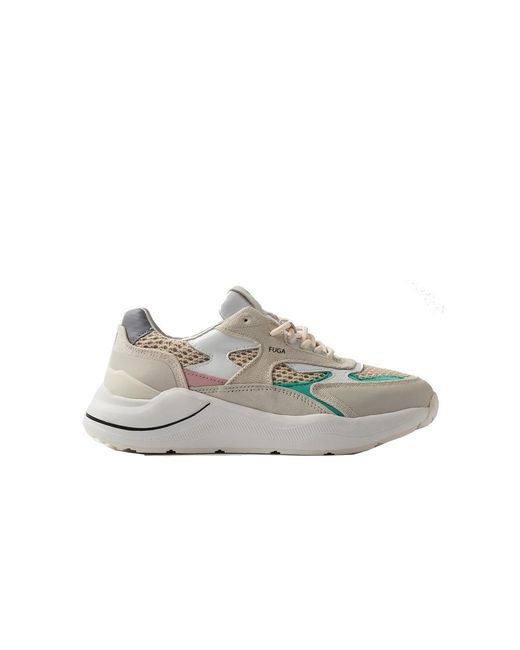 Date Gray Fuga Net Trainers