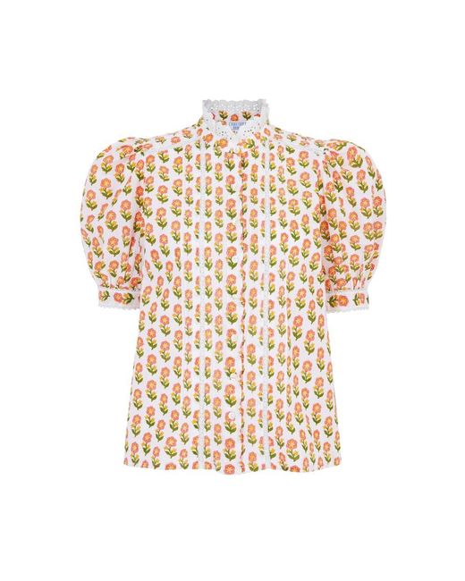 Pink City Prints Natural Vera Organic Cotton Top