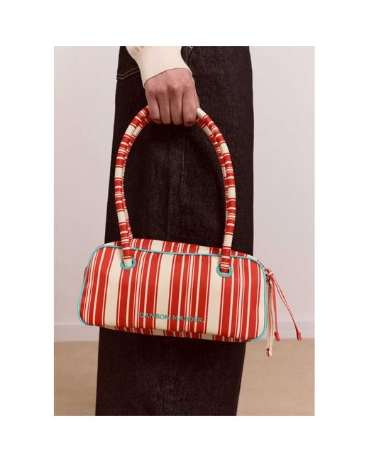 Damson Madder Red Renne Bowler Bag