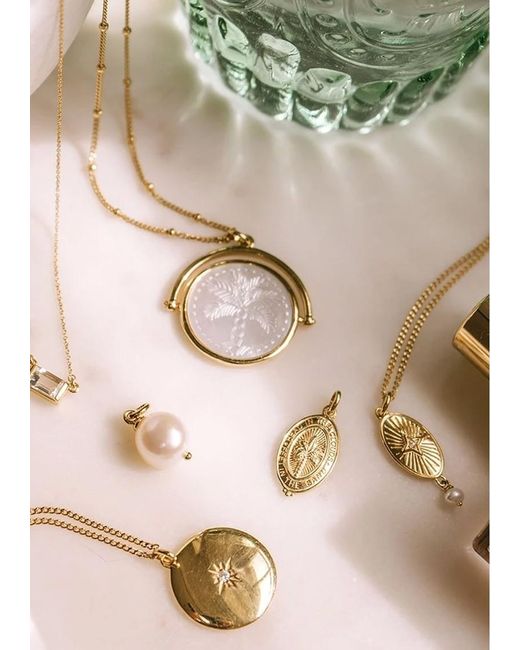 Skulls and roses necklace by Gina Louise