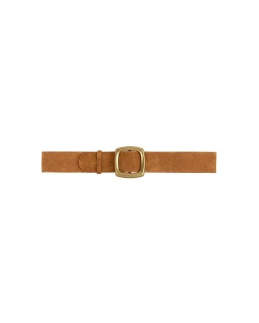 Ba&sh Brown Bianca Suede Belt