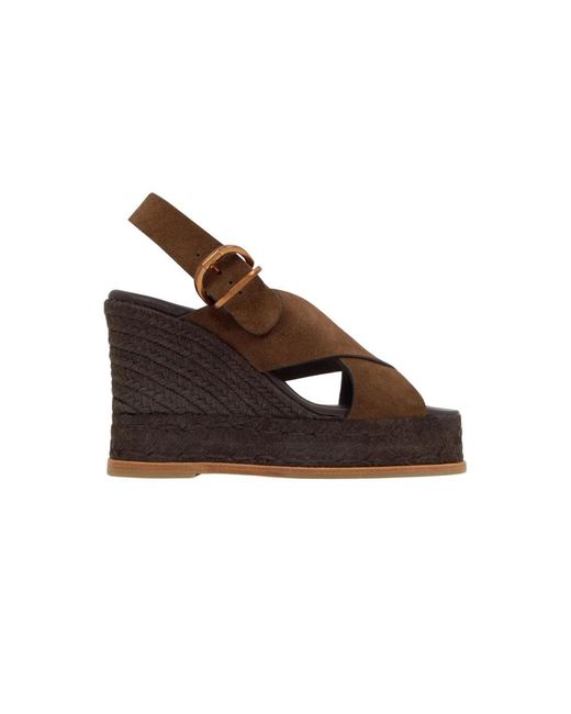 Castaner Brown Betina Wedge Sandal