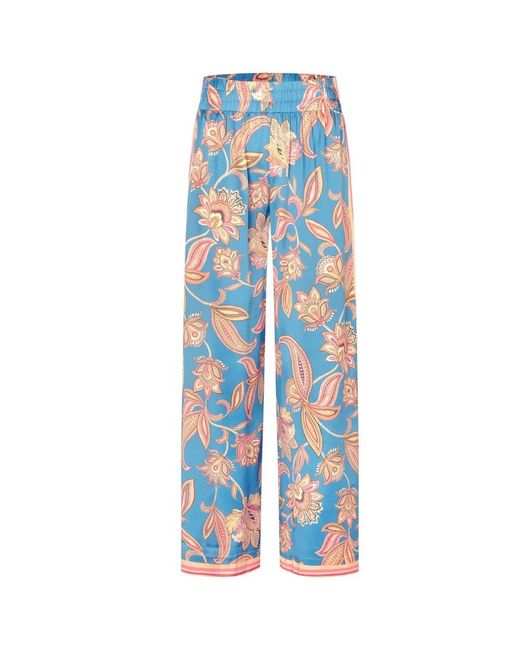 Dea Kudibal Blue Margodea Silk Trousers