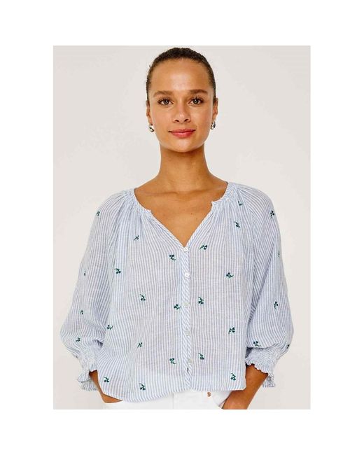 Rails Gray Mariah Blouse
