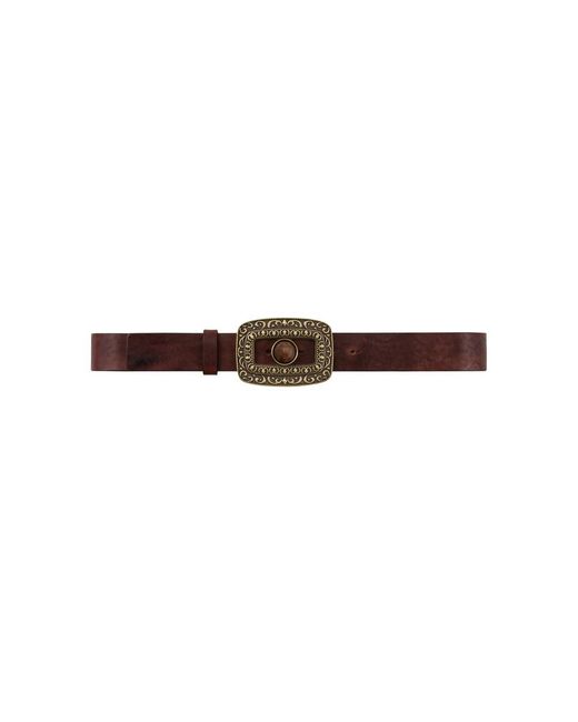 Ba&sh Brown Boni Buckle Belt