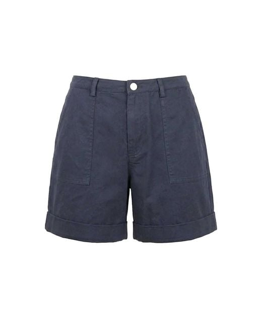 Nooki Design Blue Carvell Shorts