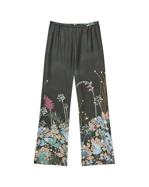 Munthe Gray Fabert Silk Trousers