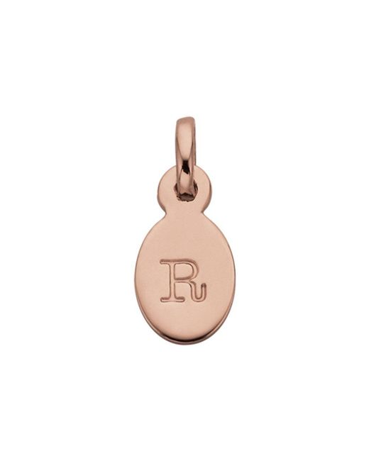 KIRSTIN ASH Natural Bespoke Alphabet 'R' Charm